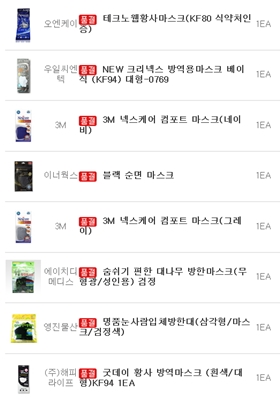 "약국은 마스크 동났는데..." 수백만장 뒷거래 횡행