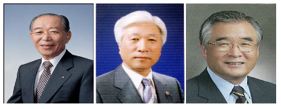 1회 약업대상 제약-강신호, 약사-김희중, 유통-진종환