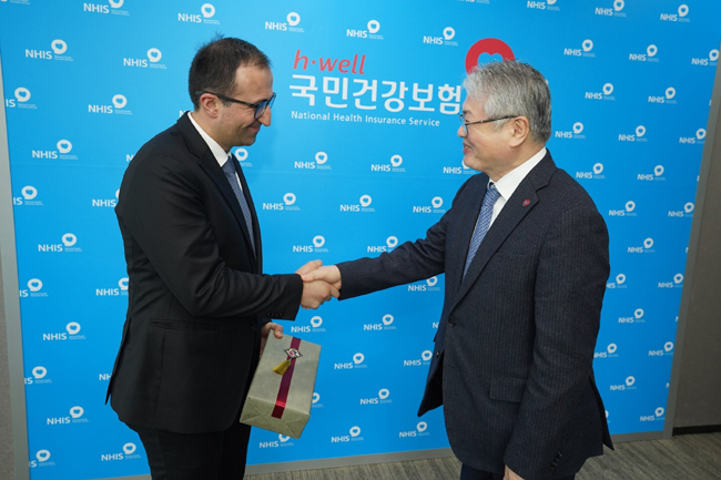 아르메니아 보건부 장관, 건보공단 이사장 만나  