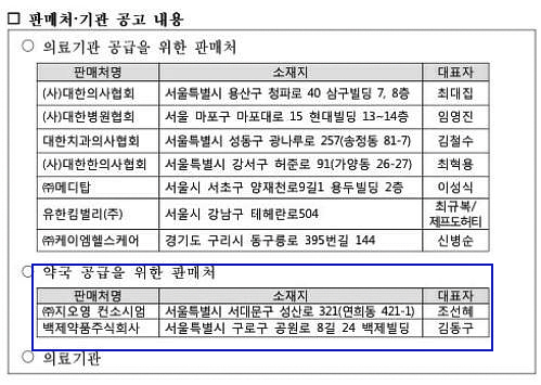 하루만에 마스크 유통업체 추가...긴박했던 공수작전
