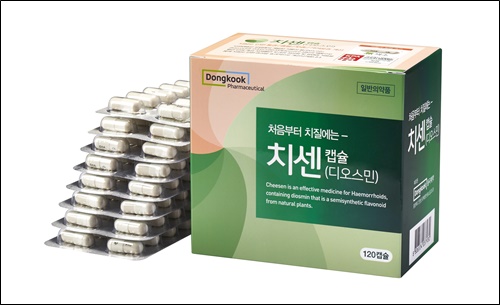 동국제약, 먹는 치질약 '치센' 시장점유율 42% 1위