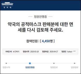 코로나 경제책 시행에 약국 마스크 면세 요구 커져