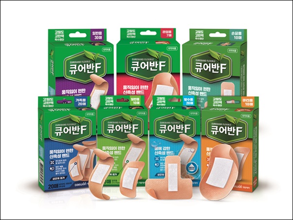 대원제약, 고탄력 신축성 밴드 '큐어반F' 출시