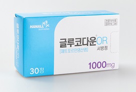 대웅 전략약물 메트포르민서방1000mg 판금 '불운'