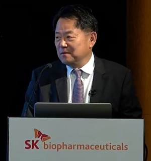 조정우 SK바이오팜 대표 "내년부터 신약효과 기대"