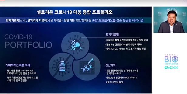 서정진 회장 "연내 코로나치료제 긴급 사용승인 신청"