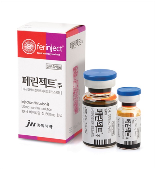 '페린젝트', 빈혈 동반 암환자 대상 치료효과 확인