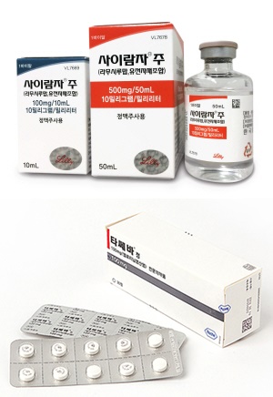 '사이람자+타쎄바' 폐암 1차요법...암질심 상정 주목