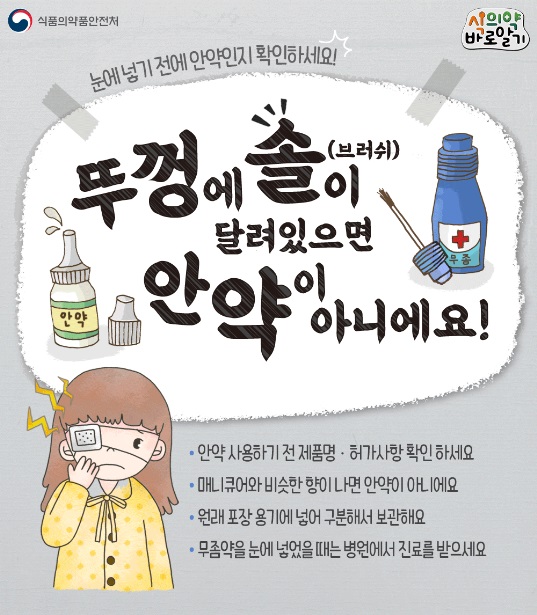 손발톱 무좀약을 눈에…오용 증가, 복약지도 유의해야