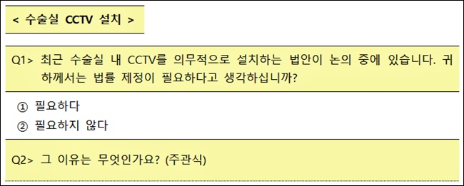 권익위 "수술실 CCTV 법안, 2주간 국민의견 수렴"