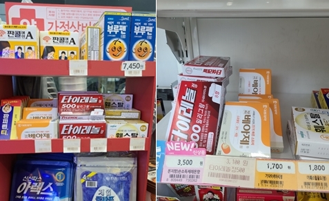 편의점 타이레놀도 대박…전년대비 125% '껑충'