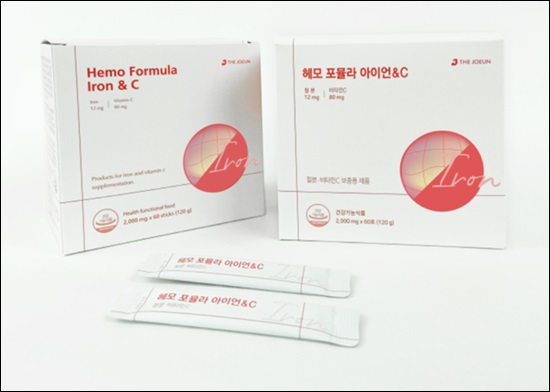 더좋은, 건기식 철분제 '헤모포뮬라 아이언&C' 출시