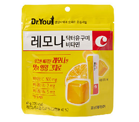 경남제약·오리온, '레모나' 담은 비타민 젤리 출시 