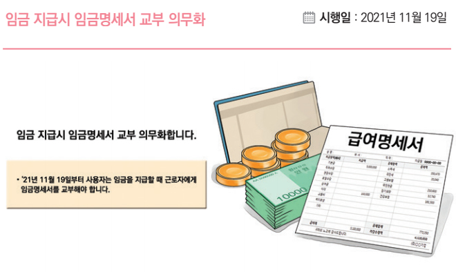 10월 '괴롭힘 금지', 11월 '임금명세서' 약국도 챙겨야