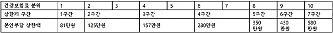 "4년간 누적 미지급 본인부담상한액, 8028억원 초과"