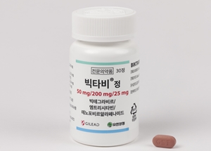 HIV 치료제 '빅타비', 출시 2년 만에 누적 매출 600억 