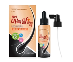 동성, 탈모+두피 관리 치료제 '미녹실 플러스액' 출시