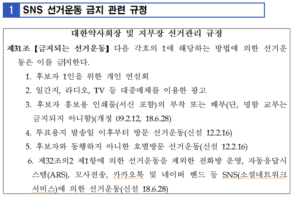 D-31 표심잡기 한창…"SNS 선거홍보 주의하세요"