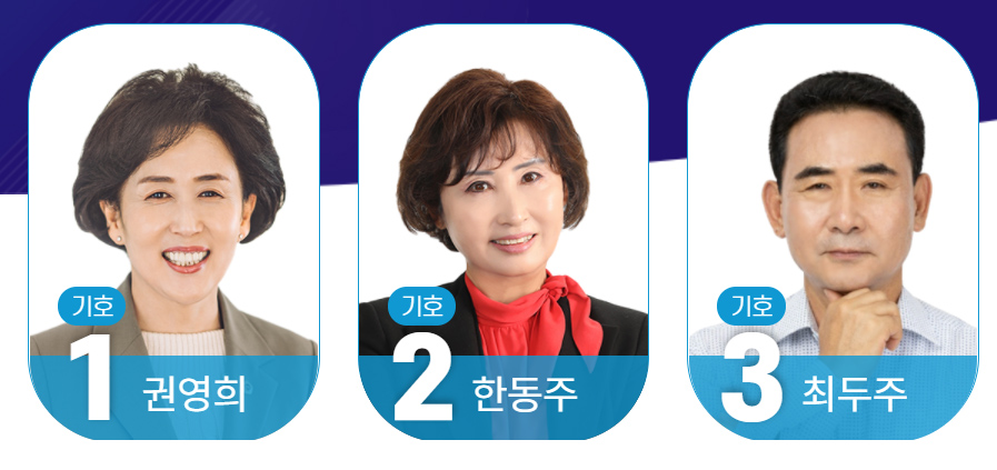 [서울] 권영희 1번, 한동주 2번, 최두주 3번