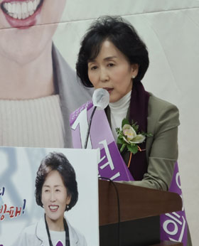[서울] 권영희 "약사사회 창과 방패될 것"…필승 다짐  