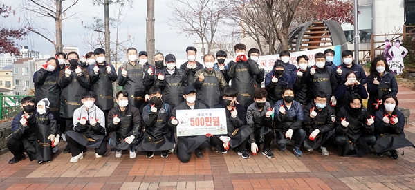 해성약품·진선메디칼, 사랑의 연탄나눔운동 참여