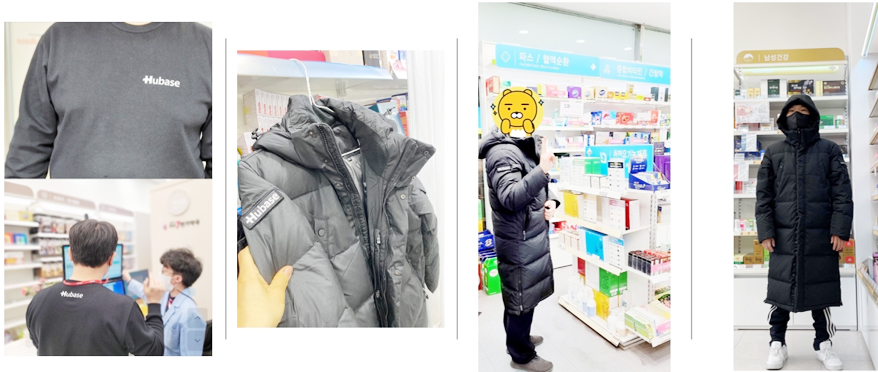 '굿즈로 통한다'…휴베이스, 겨울 맞아 롱패딩 추가