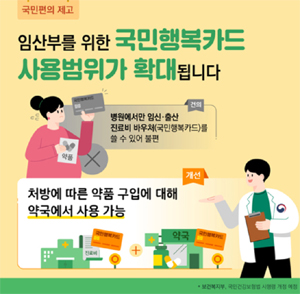 임신바우처로 일반약 구매 허용...약국 매출 기지개?