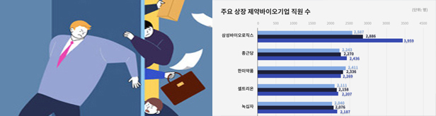 제약바이오 30곳 중 23곳, 위기에도 고용 늘렸다