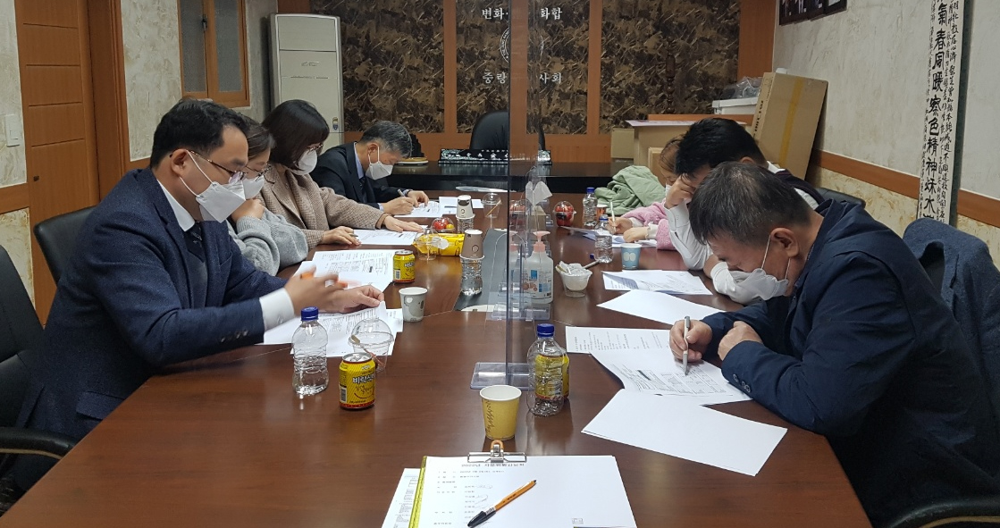 중랑구약, 자문위원들과 회관 재건축 진행사항 논의