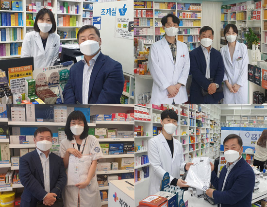 인천 서구약, 신규 개설 약국 12곳에 약사 가운 전달