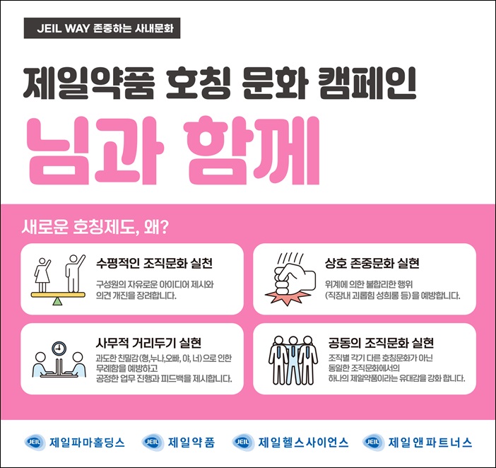 제일약품, 기업문화 혁신 통해 조직 유연화 설계