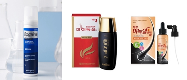 탈모 관심에 미녹시딜 외용제 '훈풍'…로게인폼 약진