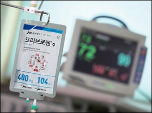 JW중외제약, 이부프로펜 프리믹스 수액 진통제 출시