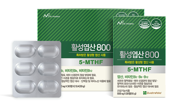 팜듀홀딩스, 생체이용률 높은 '활성엽산800' 출시 