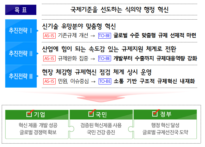 식약처 혁신방안...신사업 '선허용-후규제' 원칙 발표