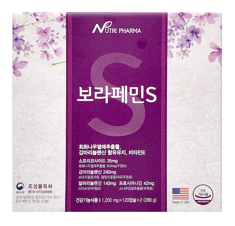 팜듀홀딩스, '보라페민S' 회화나무열매 추출물 추가 리뉴얼 