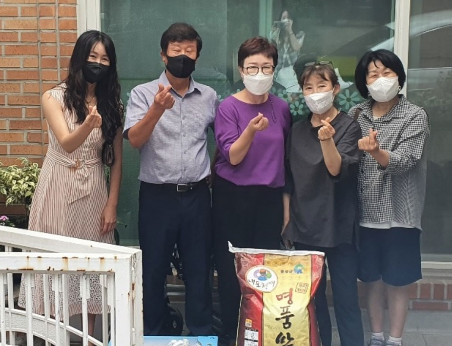 양천구약, 추석 앞두고 보육원에 식료품 전달