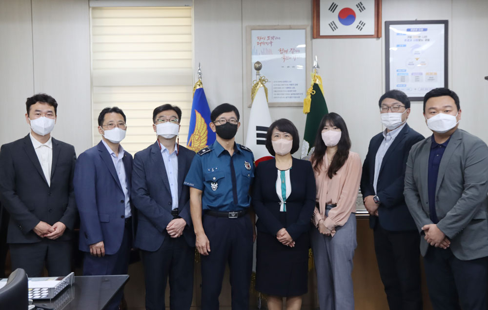 서울 강서구약, 신임 경찰서장과 간담…협력사업 등 논의
