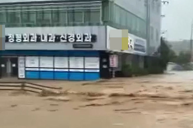 포항 덮친 힌남노...약사들, 도로 침수에 출근도 못해