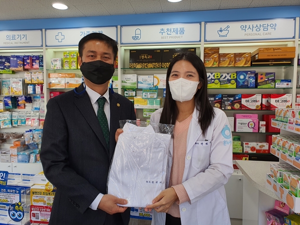 광명시약, 3분기 신규개설 약국 격려 방문 