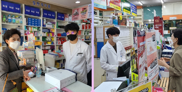 은평구약, 올해 하반기 신규 개설 약국 7곳 격려 방문
