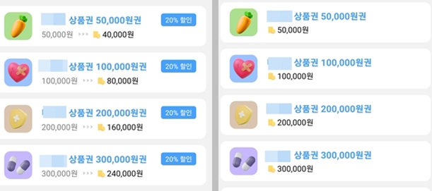 복지부 "법 위반 소지"...플랫폼, 상품권 할인판매 중단