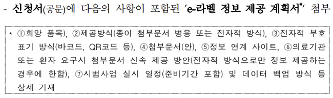 의약품 e-라벨, 병의원 직접투여 주사제부터 시범사업