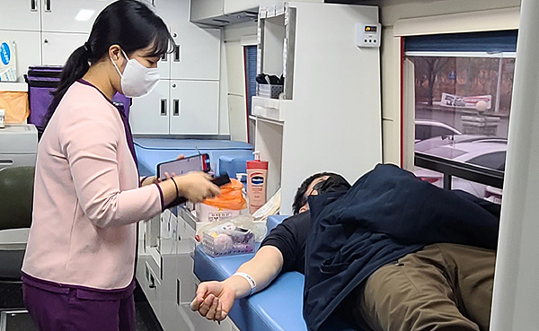 한마음혈액원-덕양산업 정기 헌혈캠페인…"ESG경영 실천"