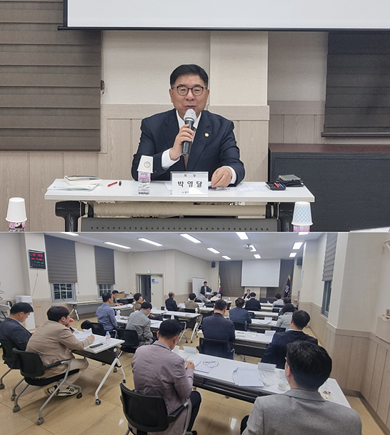 경기도약, 분회장들과 공공심야약국 홍보 방안 논의 