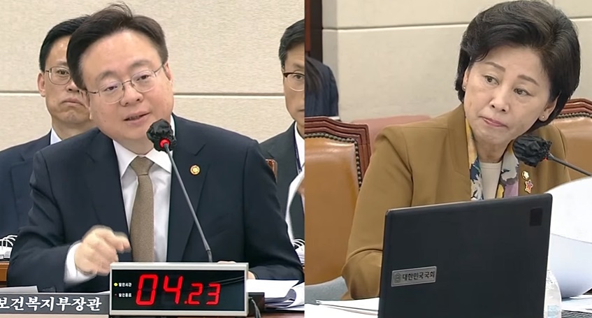 남인순 "시범사업 꼼수 중단" vs 조규홍 "법적근거 확보" 