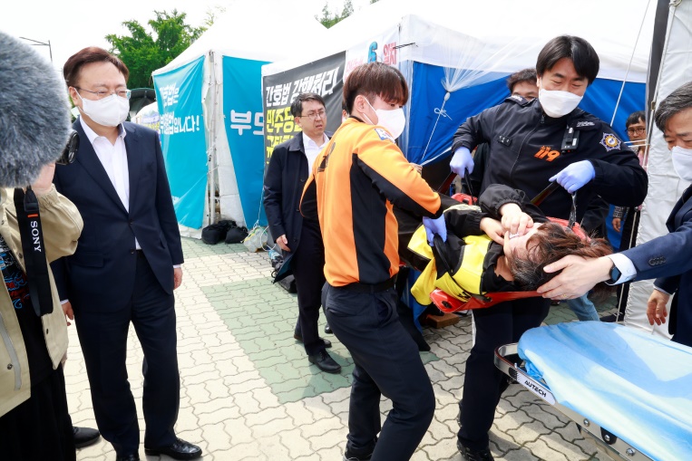 조규홍 "직역 협력 흔들려 안타까워"…2번째 점검회의