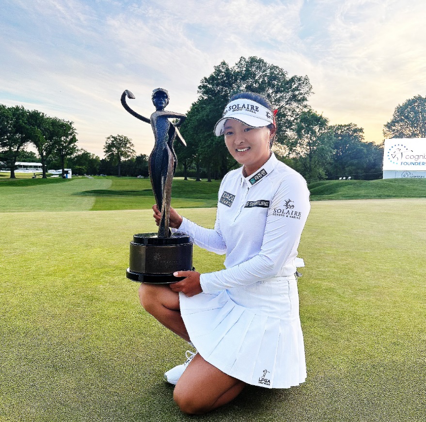﻿'리쥬란' 후원 LPGA 고진영 선수 파운더스컵 우승