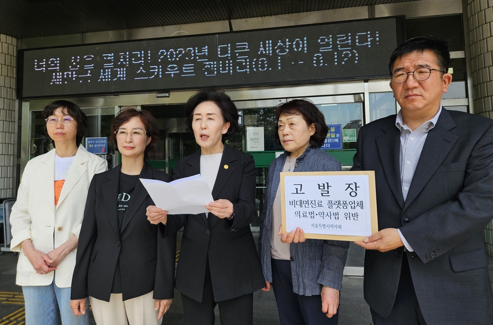 서울시약, 6개 플랫폼 고발...시범사업 앞두고 업체 압박