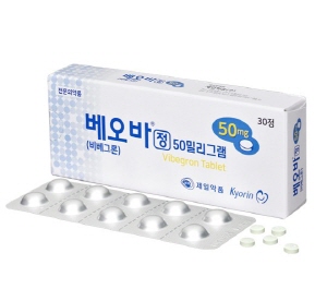 과민성방광 치료신약 '베오바' 종합병원 처방권 입성